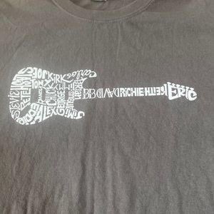 The Guitar Greats T shirt